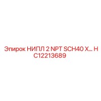 HC12213689 НИППЕЛЬ 2 NPT SCH40 X для буровых установок Epiroc