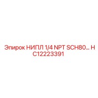 HC12223391 НИПЛ 1/4 NPT SCH80 Epiroc