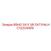 HC12224069 BSHG 1/4 X 1/8 ЛАТУНЬ Epiroc