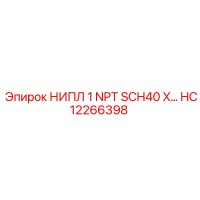 HC12266398 НИПЛ 1 NPT SCH40 X FEMALE Эпирок
