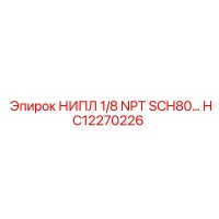 HC12270226 НИПЛ 1/8 NPT SCH80… Epiroc