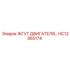 HC12365174 ЖГУТ ДВИГАТЕЛЯ Epiroc
