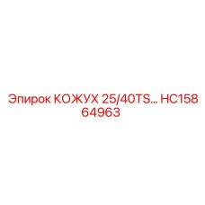 HC15864963 КОЖУХ 25/40TS | Epiroc