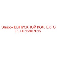 HC15867015 ВЫПУСКНОЙ КОЛЛЕКТОР Epiroc