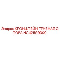 HC42599000 КРОНШТЕЙН ТРУБНАЯ ОПОРА Epiroc