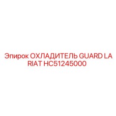 HC51245000 ОХЛАДИТЕЛЬ GUARD LARIAT Epiroc