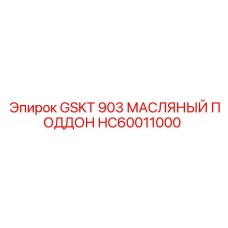 HC60011000 GSKT 903 МАСЛЯНЫЙ ПОДДОН Epiroc