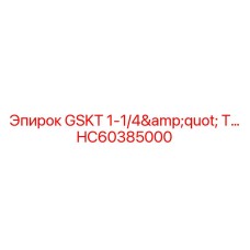 HC60385000 GSKT 1-1/4