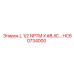 HC60734000 L 1/2 NPTM X #8JIC... Epiroc