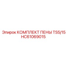 HC61069015 КОМПЛЕКТ ПЕНЫ TS5/15 Epiroc