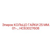 HC63027608 КОЛЬЦО ГАЙКИ 25 ММ. 01-… Epiroc