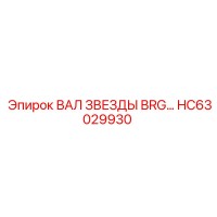 HC63029930 ВАЛ ЗВЕЗДЫ BRG… Epiroc