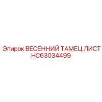 HC63034499 ВЕСЕННИЙ ТАМЕЦ ЛИСТ Epiroc