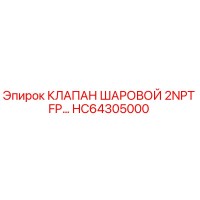 HC64305000 КЛАПАН ШАРОВОЙ 2NPT FP Epiroc