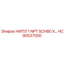 HC90537000 НИПЛ 1 NPT SCH80 X… Epiroc