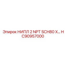 HC90957000 НИПЛ 2 NPT SCH80 X… Epiroc