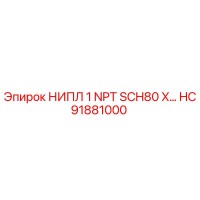 HC91881000 НИПЛ 1 NPT SCH80 X… Epiroc