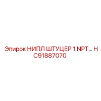 HC91887070 НИПЛ ШТУЦЕР 1 NPT… Epiroc