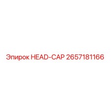 2657181166 HEAD-CAP Epiroc