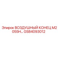 GS84093012 ВОЗДУШНЫЙ КОНЕЦ M2055H | Epiroc