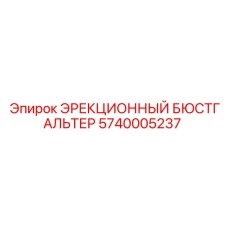 5740005237 ЭРЕКЦИОННЫЙ БЮСТГАЛЬТЕР Epiroc