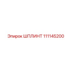 111145200 ШПЛИНТ Epiroc