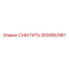 2650852961 СХВАТИТЬ Epiroc