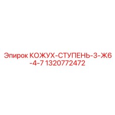 1320772472 КОЖУХ-СТУПЕНЬ-3-Ж6-4-7 Epiroc