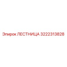3222313828 ЛЕСТНИЦА Epiroc