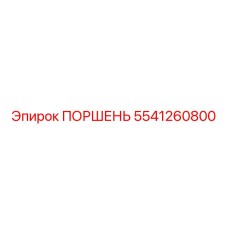5541260800 ПОРШЕНЬ Epiroc