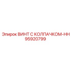 Винт HH серии 95920799 для экстремальных нагрузок Epiroc