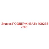 1092387501 ПОДДЕРЖИВАТЬ Epiroc