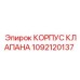 1092120137 КОРПУС КЛАПАНА | Epiroc