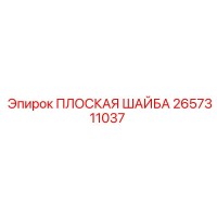 2657311037 ПЛОСКАЯ ШАЙБА | Epiroc