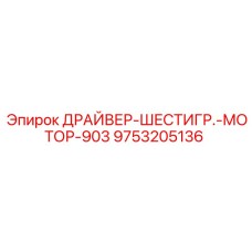9753205136 ДРАЙВЕР-ШЕСТИГР.-МОТОР-903 Epiroc