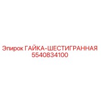 5540834100 ГАЙКА-ШЕСТИГРАННАЯ Epiroc