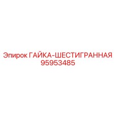 95953485 ГАЙКА-ШЕСТИГРАННАЯ Epiroc