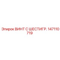 147110719 ВИНТ С ШЕСТИГР. Epiroc