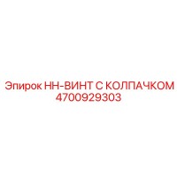 4700929303 HH-ВИНТ С КОЛПАЧКОМ Epiroc