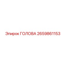 2659861153 ГОЛОВА Эпирок