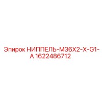 1622486712 НИППЕЛЬ-M36X2-X-G1-A Epiroc