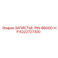 6222727300 ЗАПЯСТЬЕ-PIN-B6000-HP Epiroc