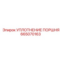 665070163 УПЛОТНЕНИЕ ПОРШНЯ Epiroc