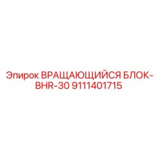 9111401715 ВРАЩАЮЩИЙСЯ БЛОК-BHR-30 Epiroc