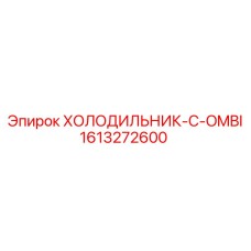 1613272600 ХОЛОДИЛЬНИК-C-OMBI Epiroc