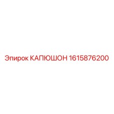 1615876200 КАПЮШОН Epiroc