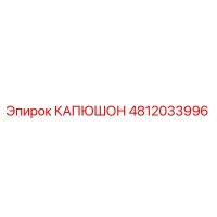 4812033996 КАПЮШОН Epiroc