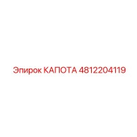 4812204119 КАПОТА Epiroc