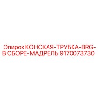 9170073730 КОНСКАЯ-ТРУБКА-BRG-В СБОРЕ-МАДРЕЛЬ Epiroc
