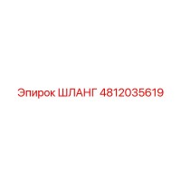 4812035619 ШЛАНГ Epiroc